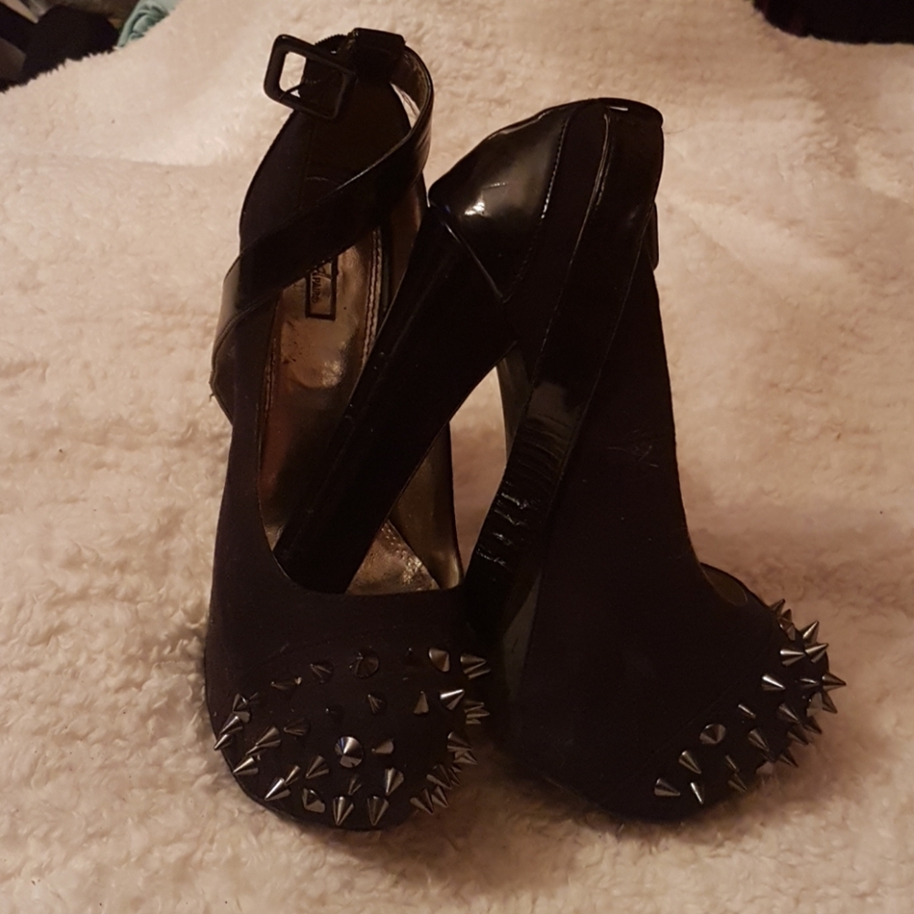 6" chunky heel